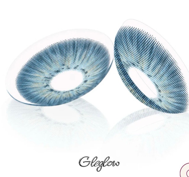 Gleglow New York Blue Contact Lenses - photo 4