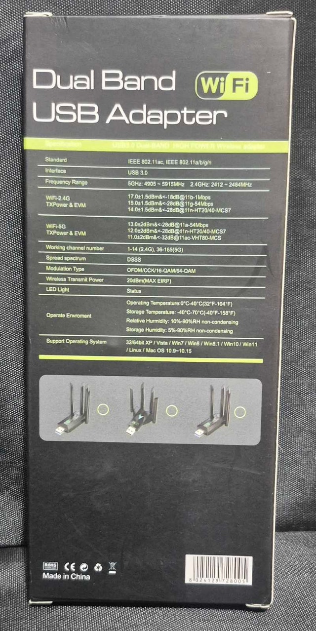 Dual Band USB WiFi Adapter - photo 2