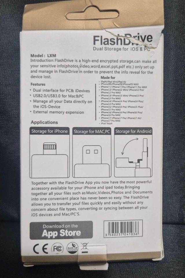 HighSpeed 512GB FlashDrive for iOS and PC - photo 2