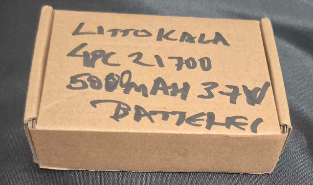 LiitoKala 4pc 21700 5000mAh 3.7V Batteries - photo 4