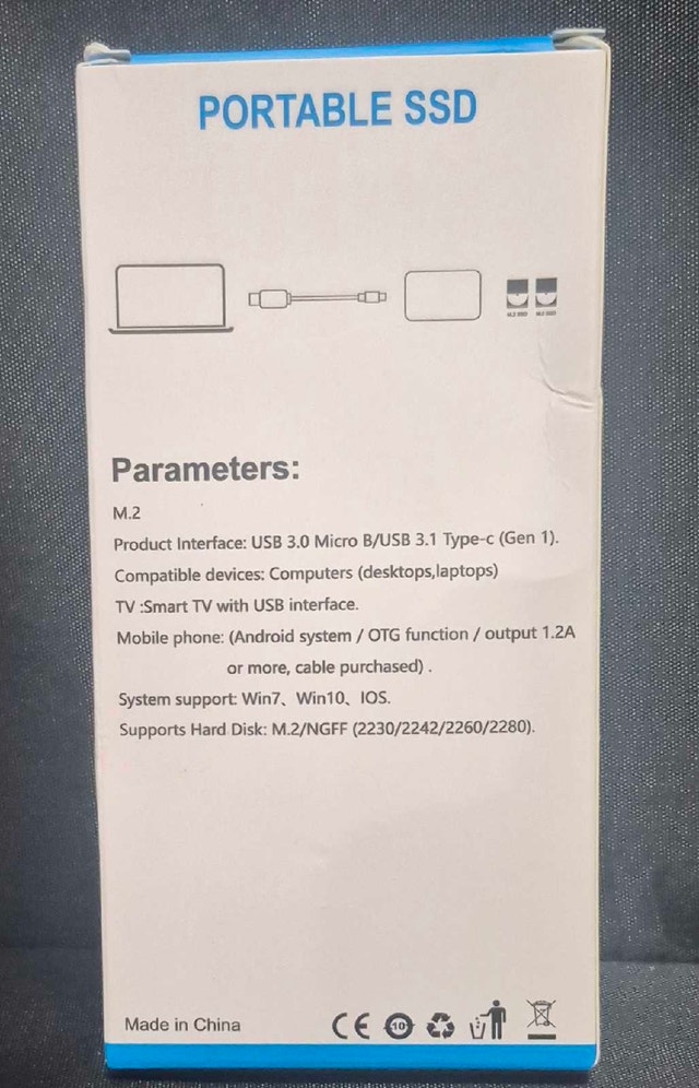 SHL-R320 Portable M.2 SSD Enclosure - photo 3