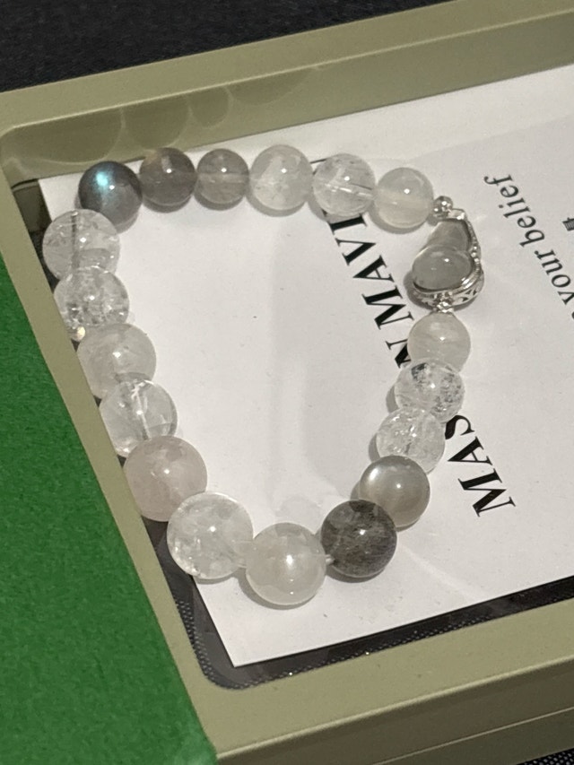 Masion Mavien Crystal Bead Bracelet - photo 3
