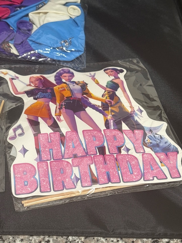 Kpop Birthday Party Decorations Kit!
