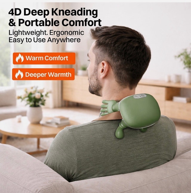 Cordless Neck and shoulder Massager! - photo 4