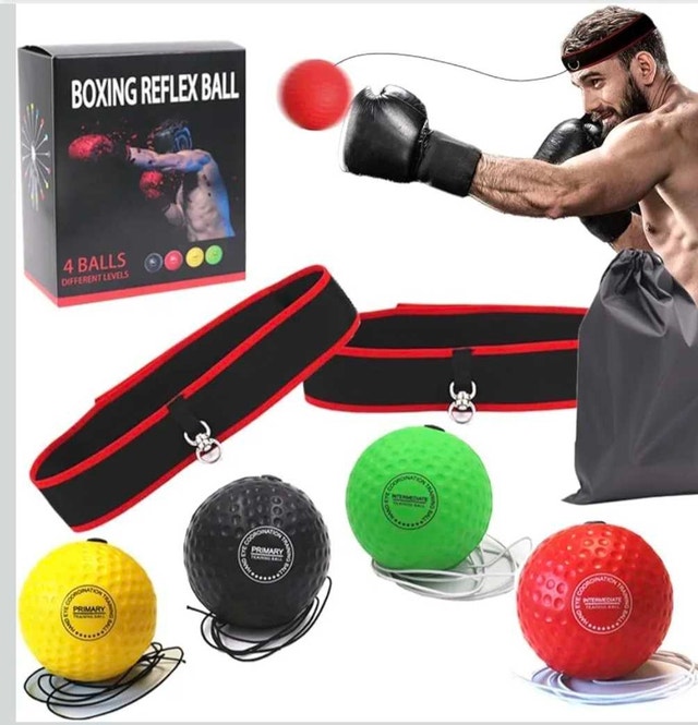 Boxing Reflex Ball, 4 balls, Different Levels - photo 2