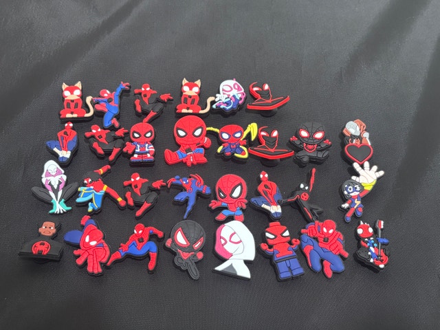 Spider-Man Crocs Charms 30 pc
