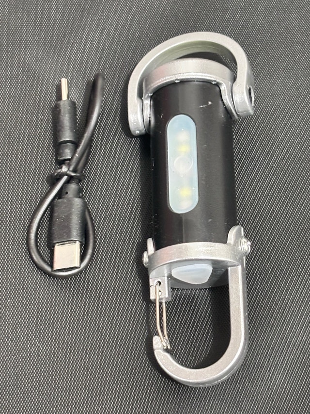 Mini Carabiner Keychain LED Flashlight - photo 5