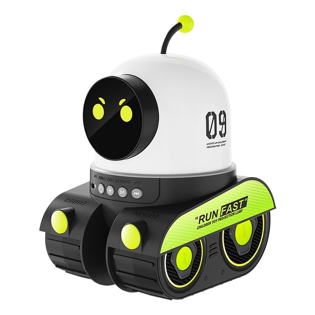 Robot Spacewalker Night Light Projector