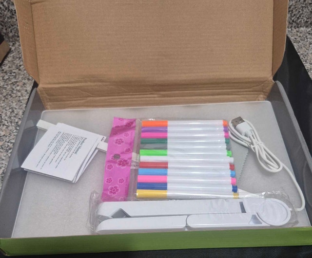 DIY Handwritten/Graffiti Notes, Acrylic Luminescent Lamp - photo 2