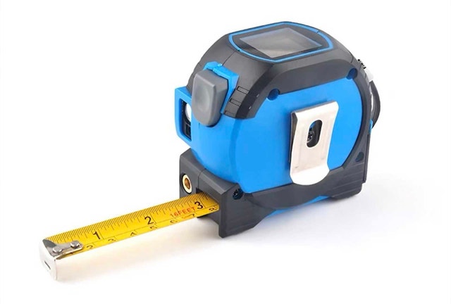 3-in-1 Digital Laser Tape Measure, 196Ft/60m - photo 5