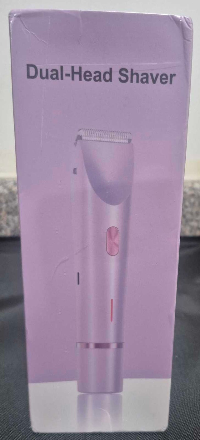 Dual Head Shaver, Purple - photo 2