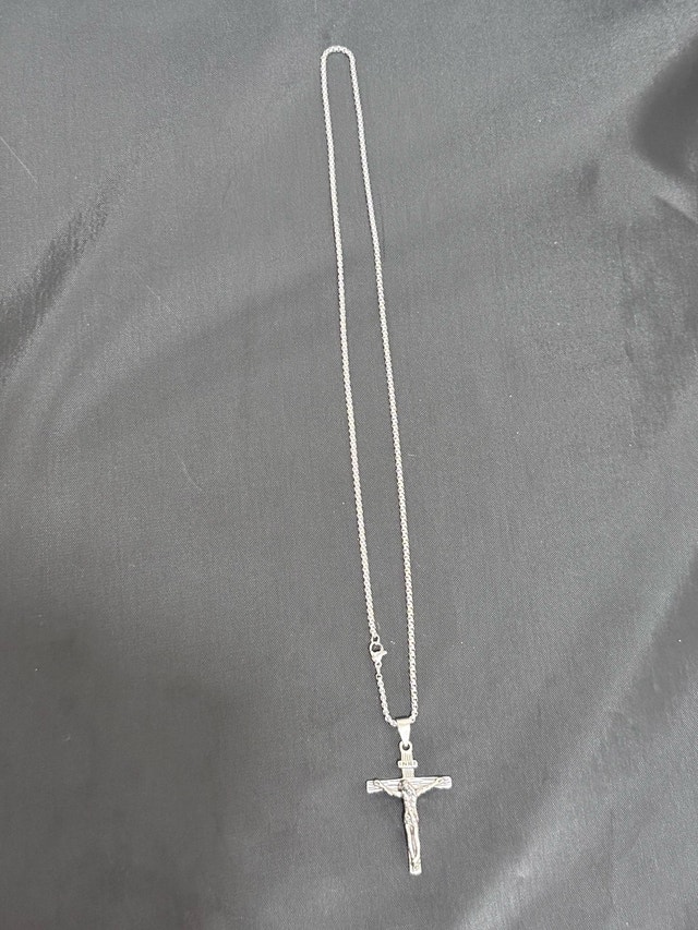 Christian Art Workshop Silver Crucifix Necklace - photo 4