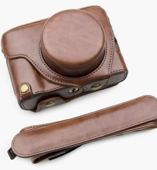 PU Leather Camera Case for Fujifilm X100V - photo 2