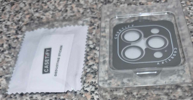 iPhone 17 Pro/17 Pro Max/16 Pro/16 Pro Max Camera Lens Protector - photo 3