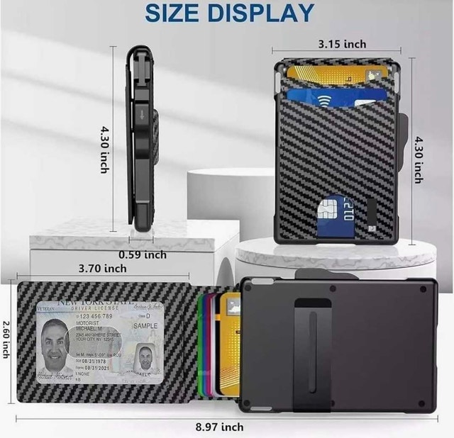 AirTag Slim Metal Wallet - photo 5