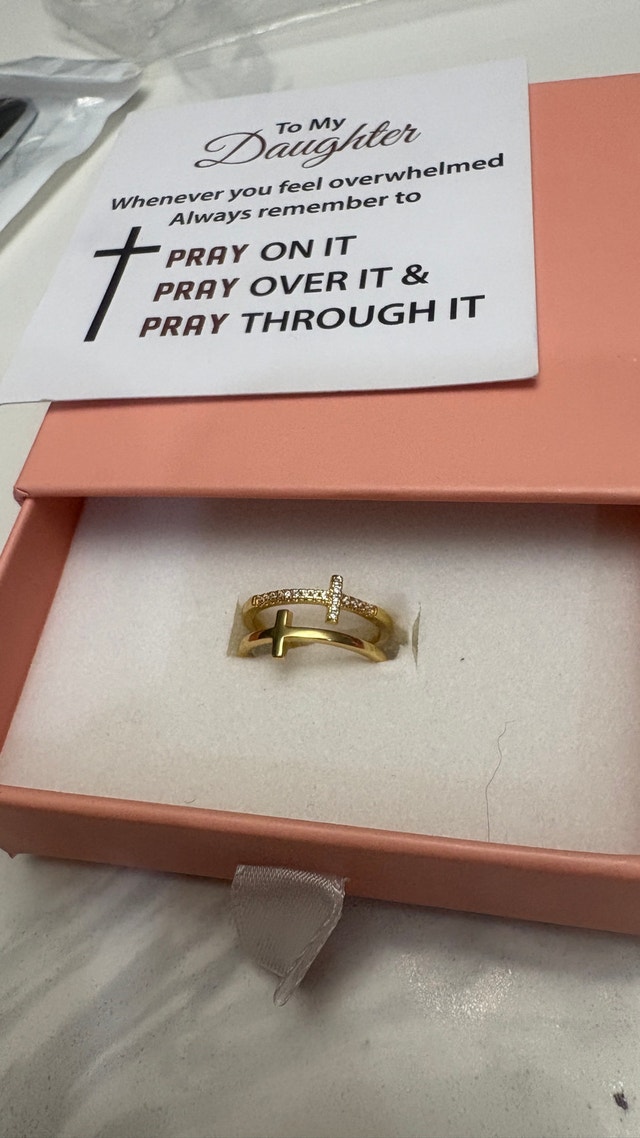 To My Daughter Ring! Size 7 - photo 5