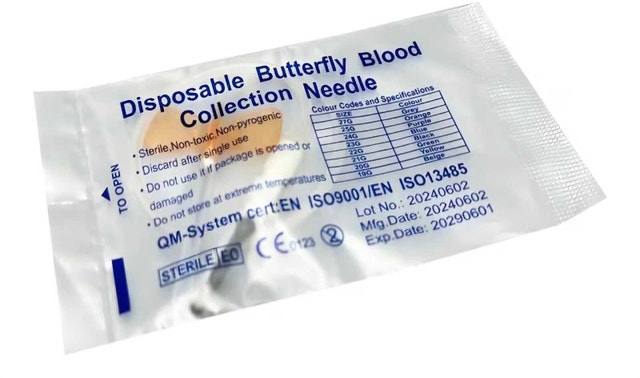 Butterfly Blood Collection Needle, 50pk