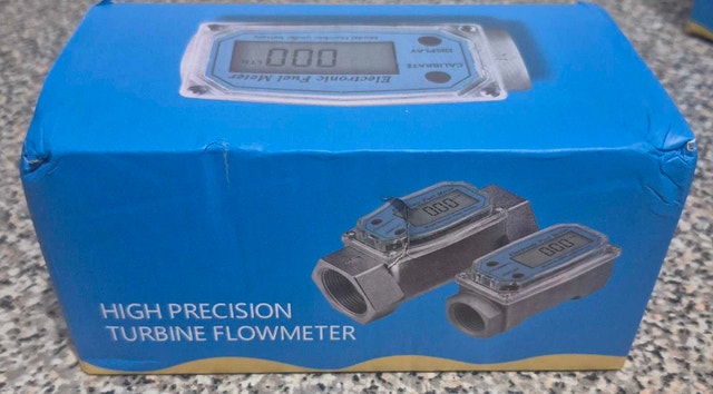 Electronic Fuel Meter Turbine Flowmeter