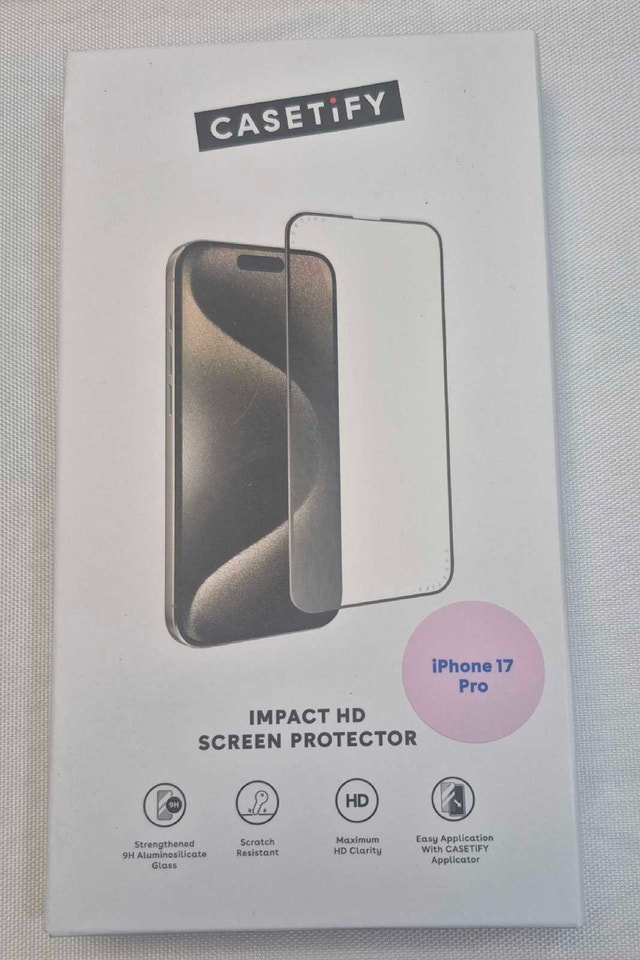 Casetify iPhone 17 Pro Screen Protector