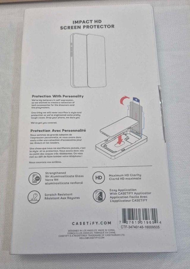 Casetify iPhone 17 Pro Screen Protector - photo 2