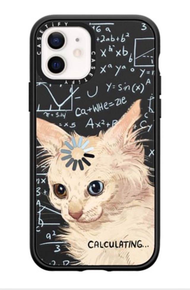 Casetify iPhone Case for iPhone 12, Calculating
