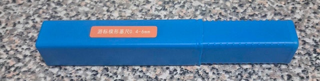 Vernier Wedge Gauge 0.4-6mm