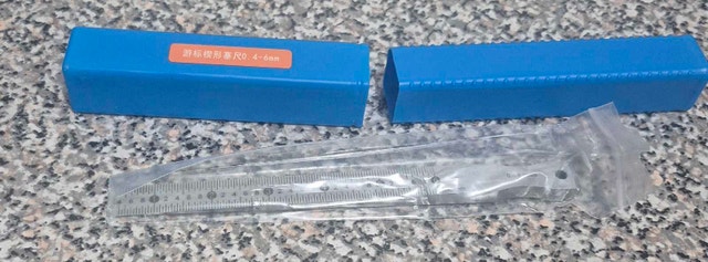 Vernier Wedge Gauge 0.4-6mm - photo 3