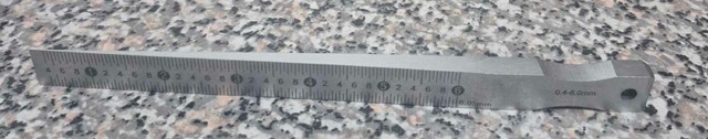 Vernier Wedge Gauge 0.4-6mm - photo 4