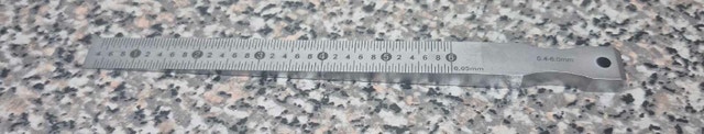 Vernier Wedge Gauge 0.4-6mm - photo 5