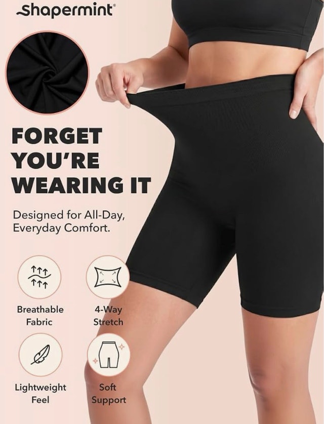 Shapermint High Waisted Shaper Short-XL-2XL - photo 2