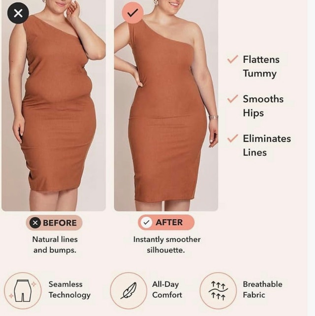 Shapermint High Waisted Shaper Short-XL-2XL - photo 4
