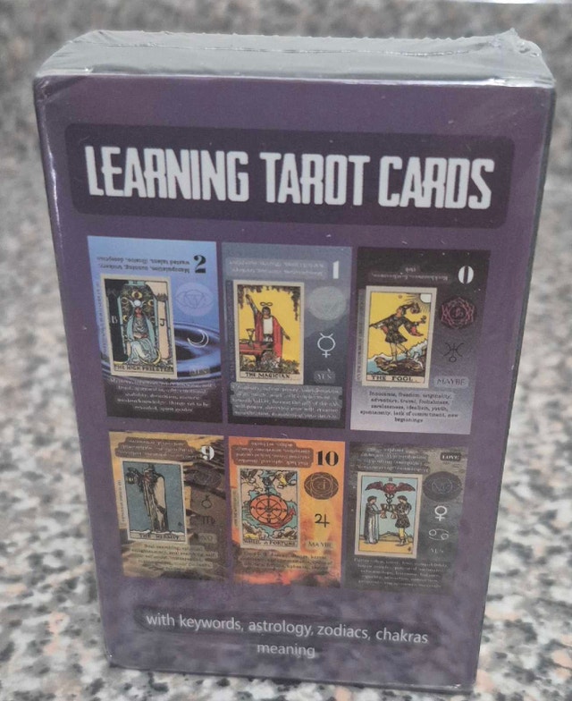 Learning Tarot Cards Deck