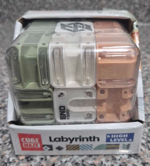 Cube Maze Labyrinth Puzzle