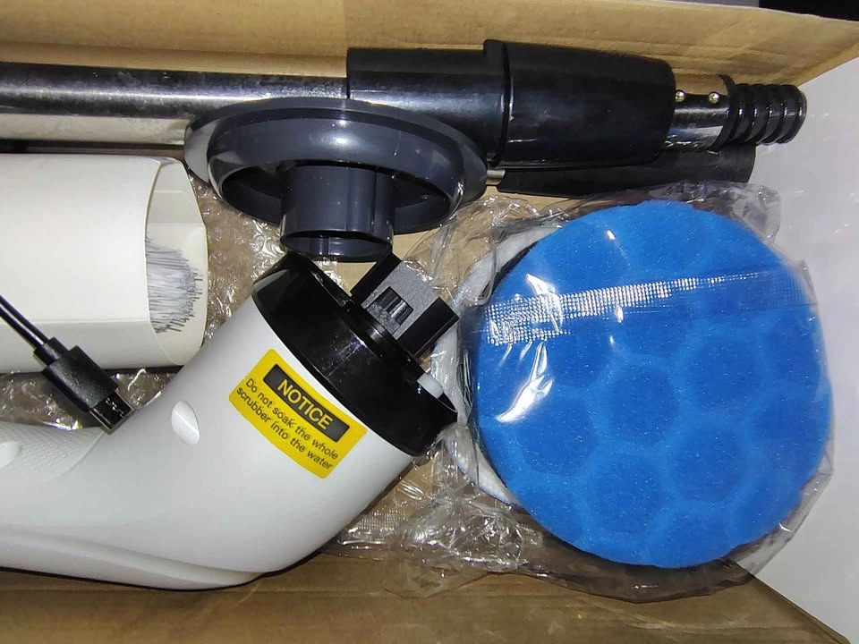 New Open Box 7-in-1 Electric Spin Scrubber - 30W Cordless Power - photo 3