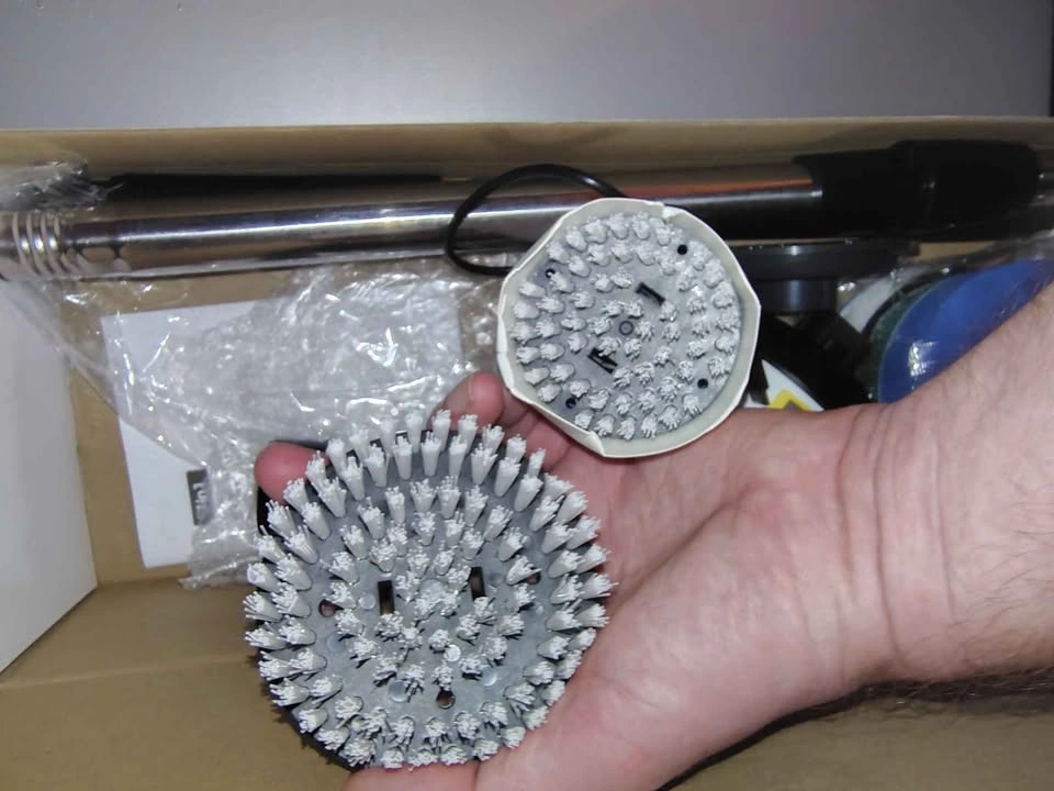 New Open Box 7-in-1 Electric Spin Scrubber - 30W Cordless Power - photo 4