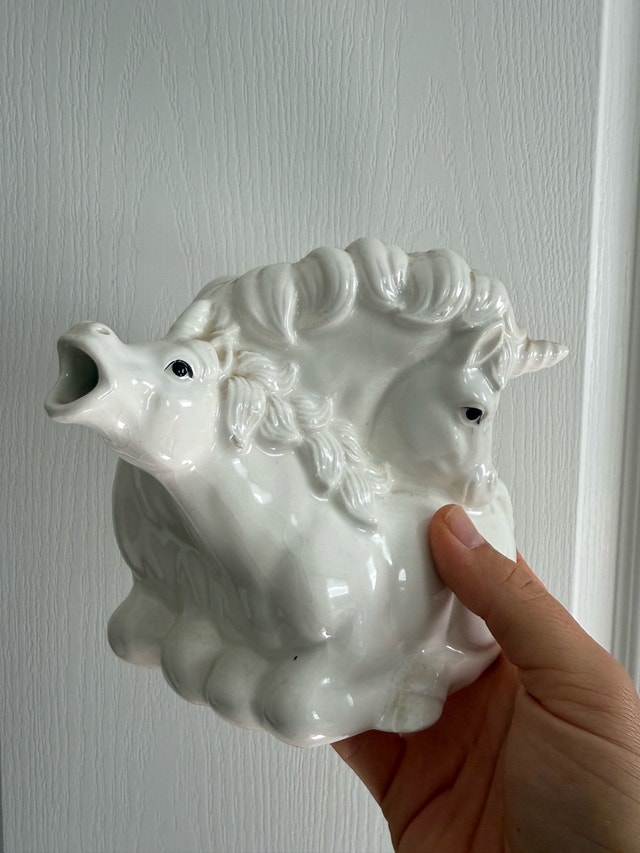 Fitz and Floyd 1981 vintage Unicorn Teapot - photo 2