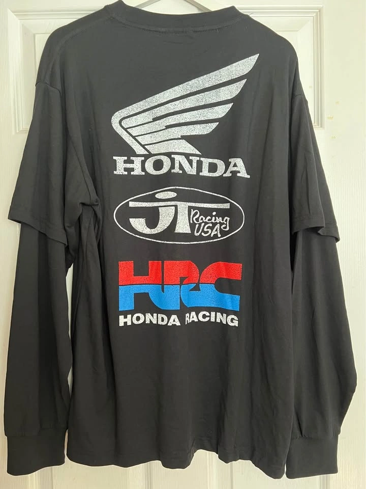 🏈 Honda L/S shirt- New - photo 3