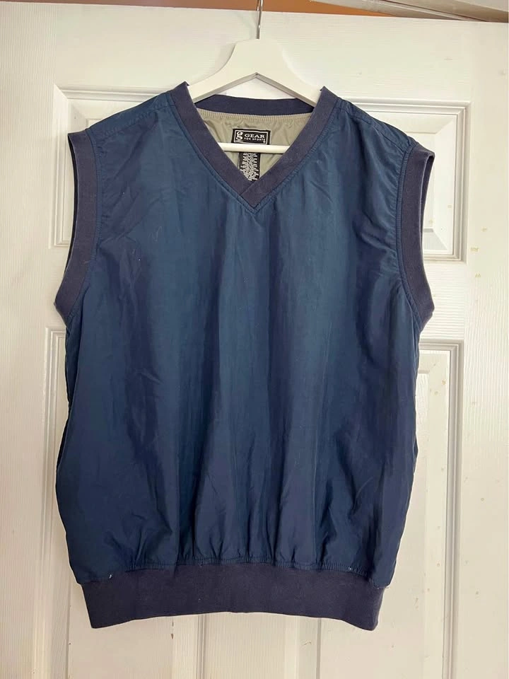 🏈 Navy Blue Vest