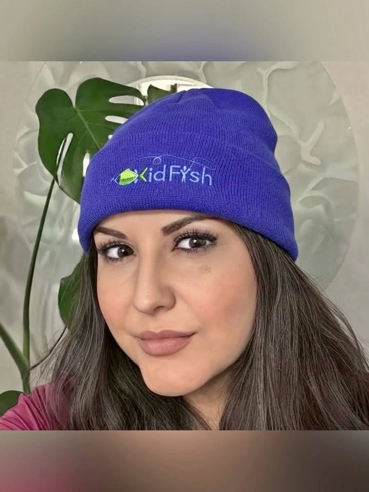 AJM International Kid Fish Embroidered Beanie Winter Toque