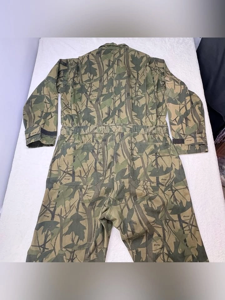 Cabelas Vintage 1980s Camouflage Coveralls Mens Size L Regular - photo 5