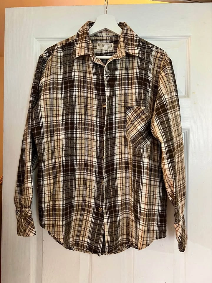 🏈 Plaid Mens shirt