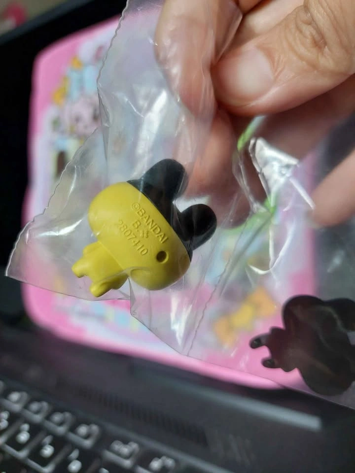 🏈 Tamagotchi - Mametchi Speech Bubble Gashapon Figure - photo 3
