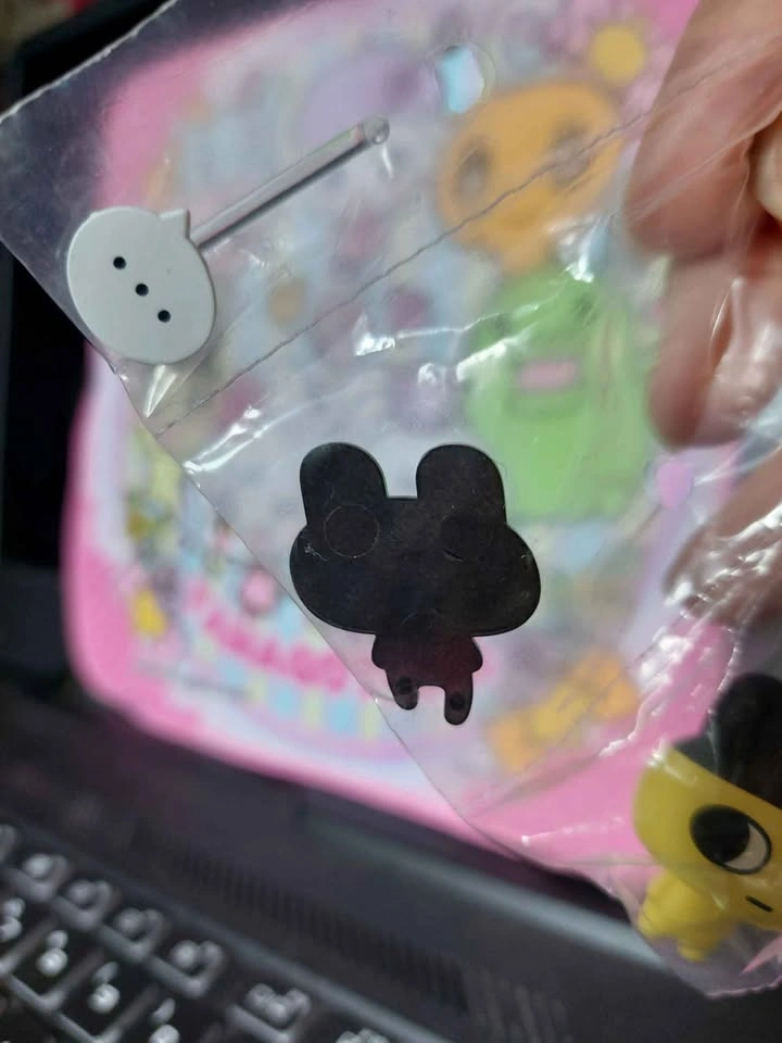 🏈 Tamagotchi - Mametchi Speech Bubble Gashapon Figure - photo 4