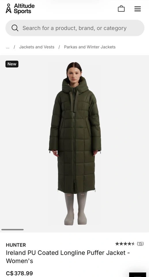 Hunter (Ireland) Parka - Size Large - photo 3