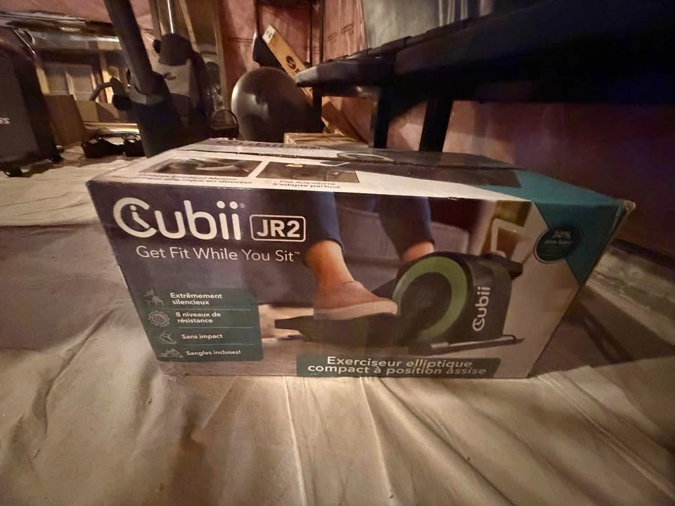 Cubii JR2 Under-Desk Elliptical – Brand New in Box