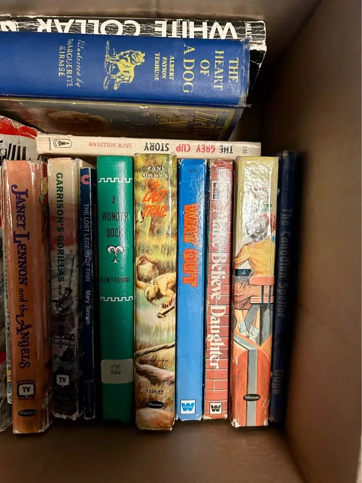 Vintage Hardcover Book Lot image indicator(3)