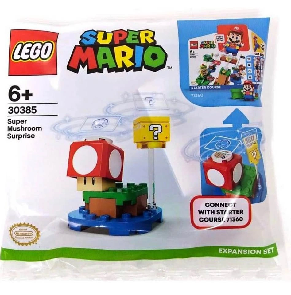 Lego Mario Toadstool Character Set #30385
