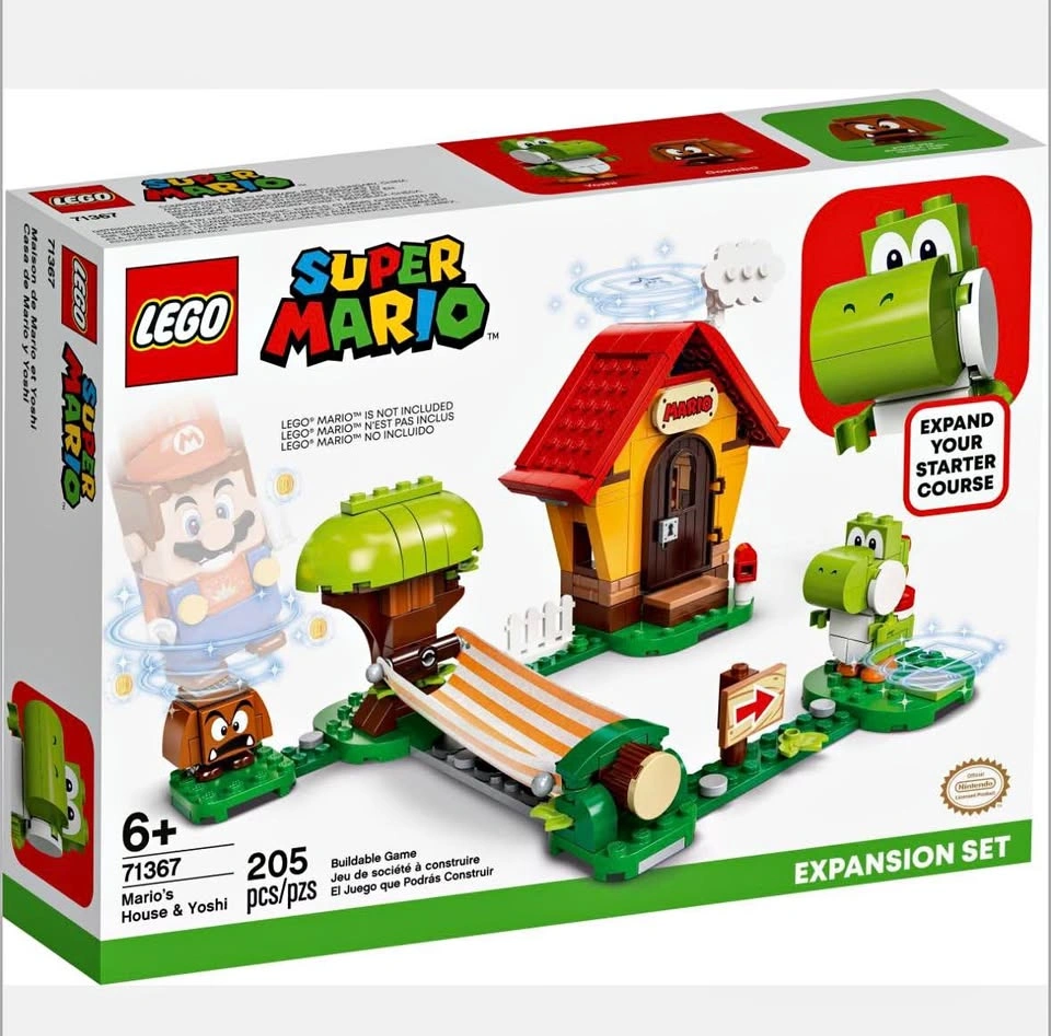 Lego Mario - Mario’s House & Yoshi #71382