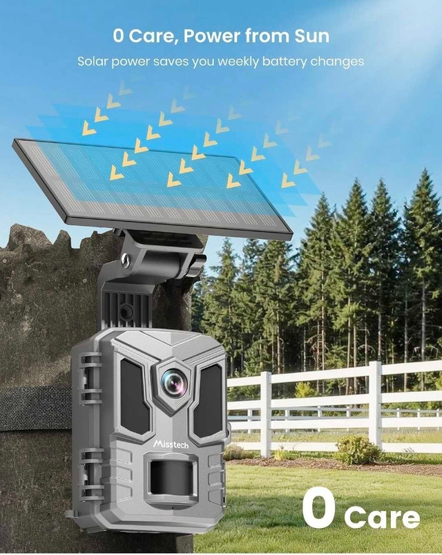 Misstech 4K 64MP Solar Trail Camera - photo 2