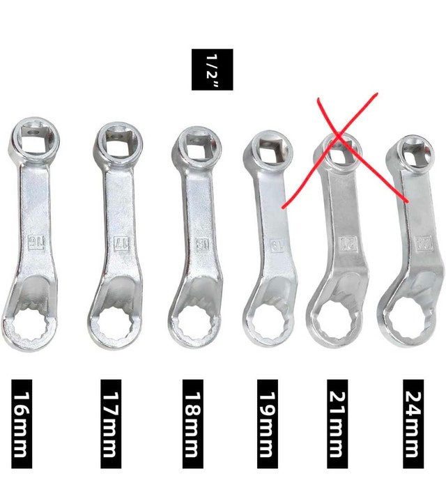 DPTOOL Rear Camber Adjusting Wrench Kit - photo 2